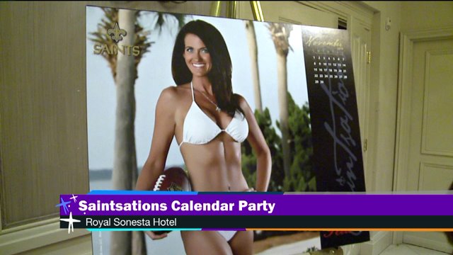 Fabulous at 40: Saintsation Kriste Lewis Lands Ms. November Spot in Swimsuit Calendar