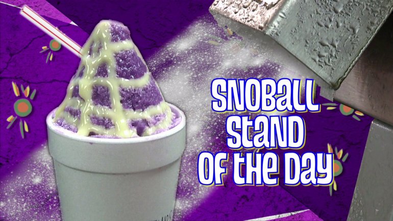 snoball stand of the day