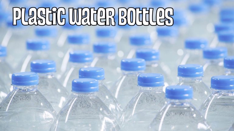 Plastic water bottles