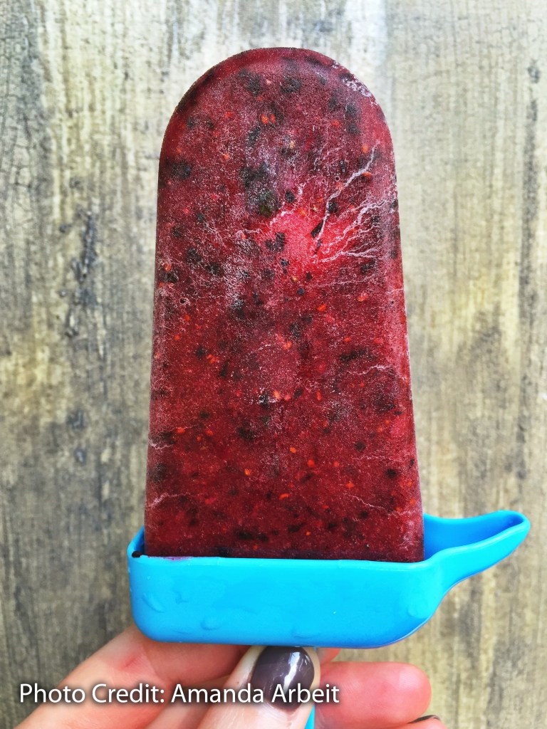 Berry Refreshing Ice Pops