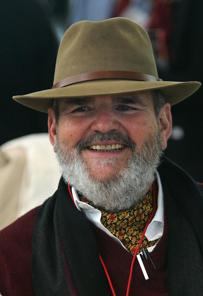 US chef Paul Prudhomme listens during the international gastronomy summit, "Madrid Fusion" in Madrid, 18 January 2006. (PIERRE-PHILIPPE MARCOU/AFP/Getty Images)