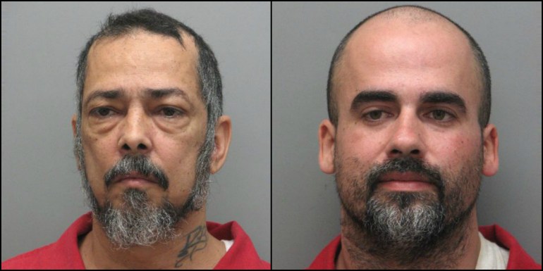 Troy Benner, 49, and Treiston Pierron, 32. (Credit Lafourche Parish Sheriff's Office) 