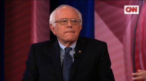 Bernie Sanders at the CNN Democratic Town Hall in South Carolina on Feburary 23, 2016.