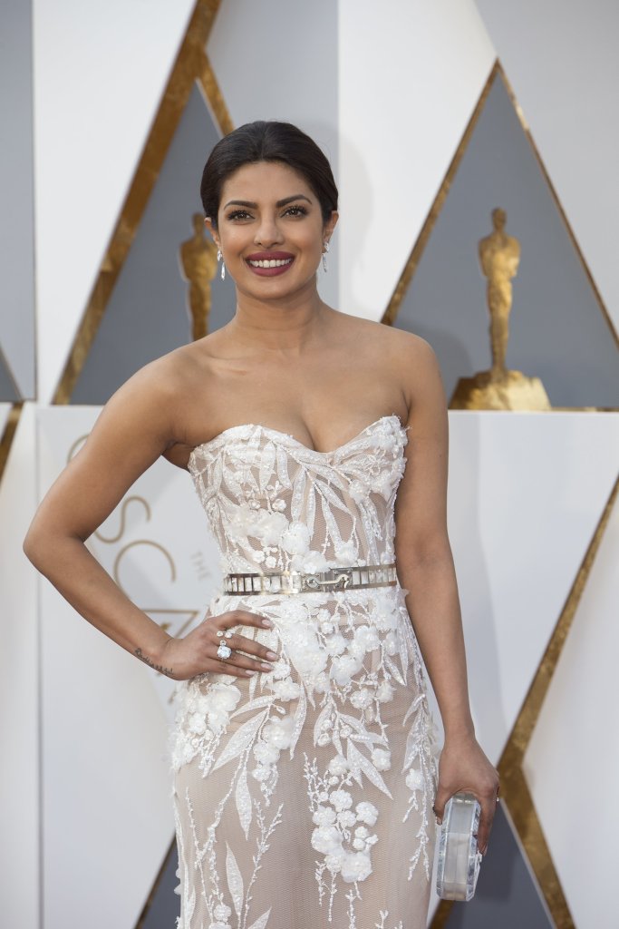 Priyanka Chopra arrives at the 88th Academy Awards on Sunday, February 28.