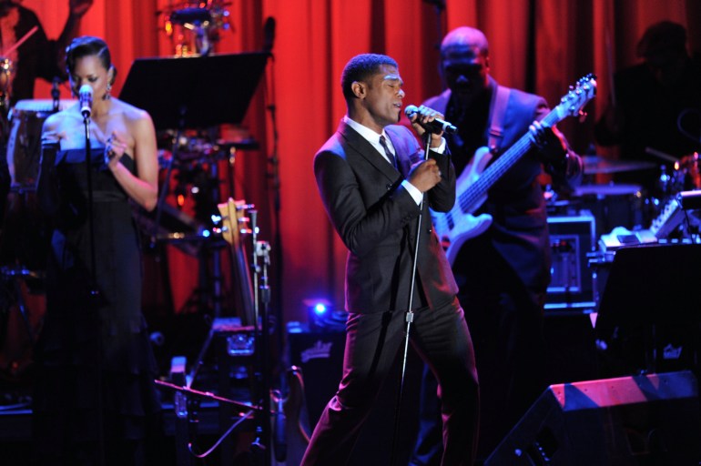 Maxwell performs onstage during the 52nd Annual GRAMMY Awards -