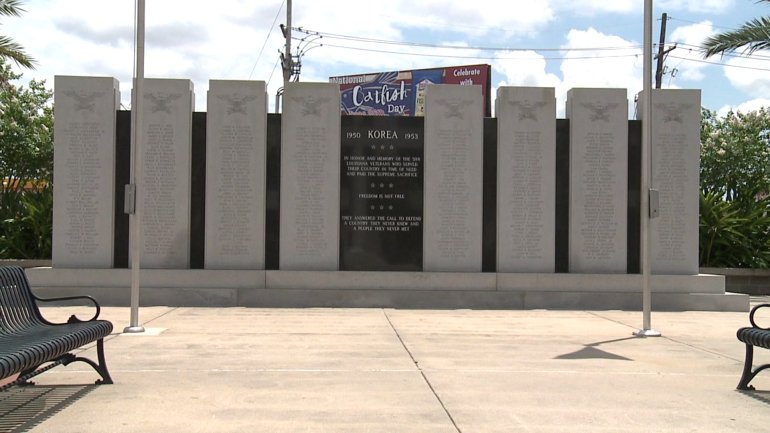 Korean War Memorial- Veterans Memorial Blvd. at Causeway Blvd. Metairie, La.