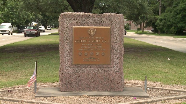 WWI Memorial on Bonnabel Blvd. in Metairie, La.