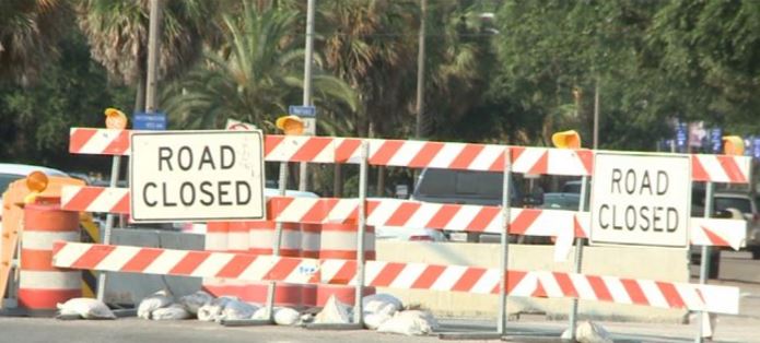 Construction project on Napoleon Avenue