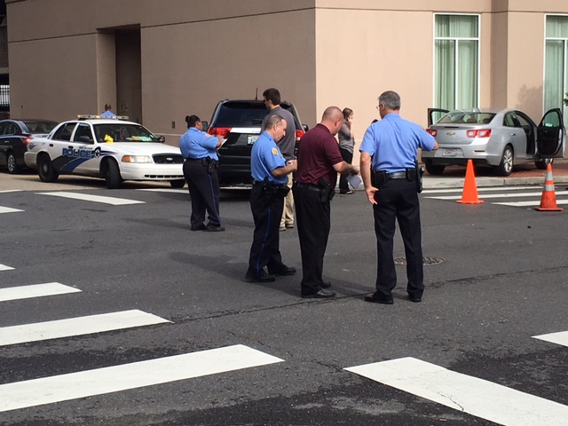 2 men arrested after shootout near the corner of John Churchhill Chase and S. Peters