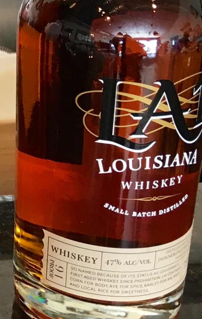 LA 1 whiskey is one of the 6 products distilled at the Donner-Peltier Distillery. 