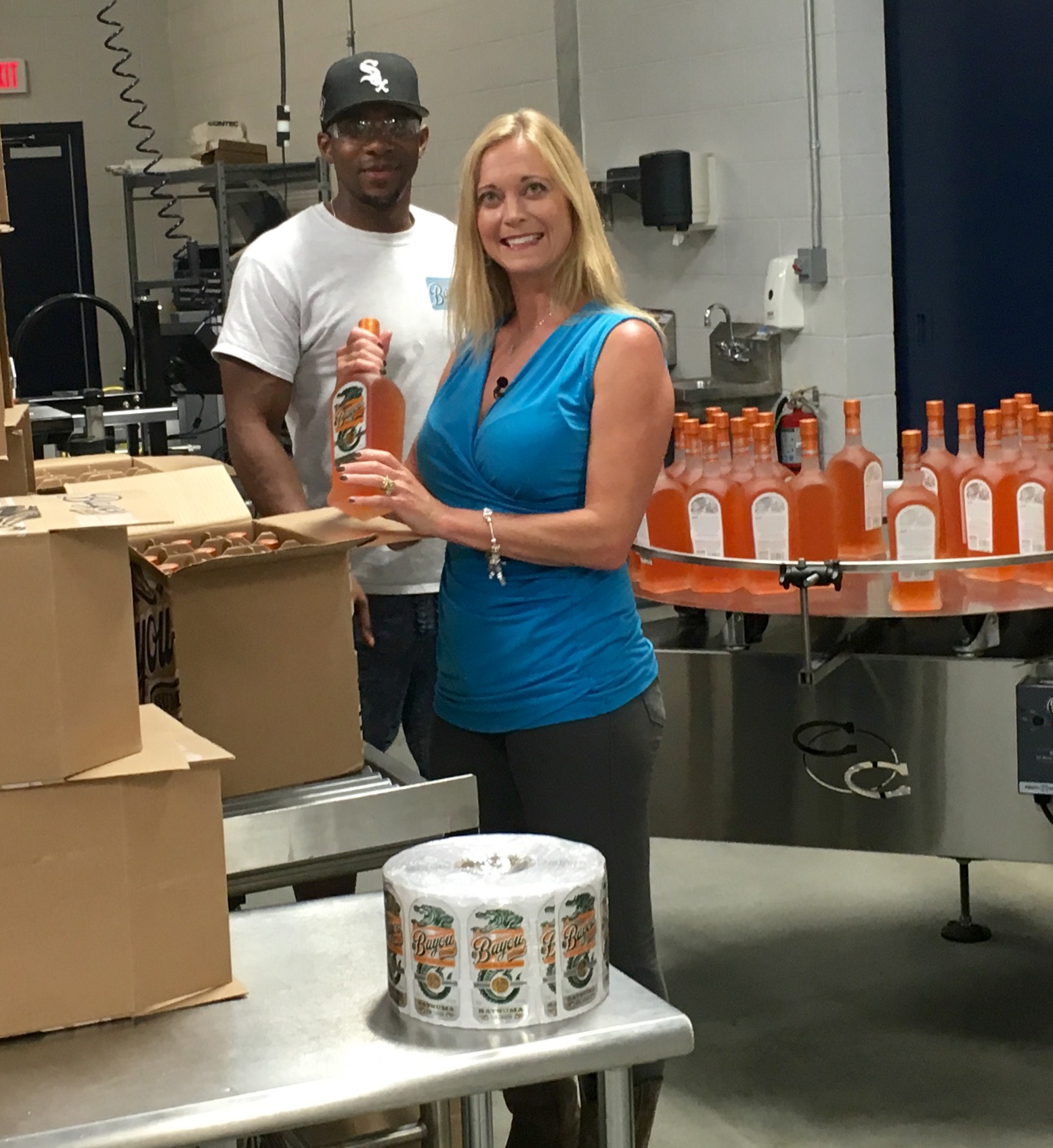 Our Travel Girl spent some time on the assembly line at Louisiana Spirits.