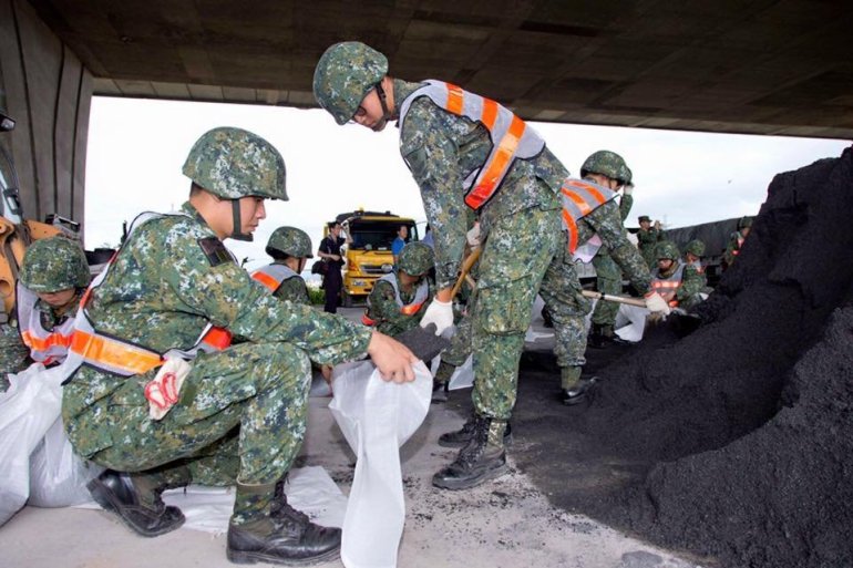 Taiwan Typhoon Preparation images