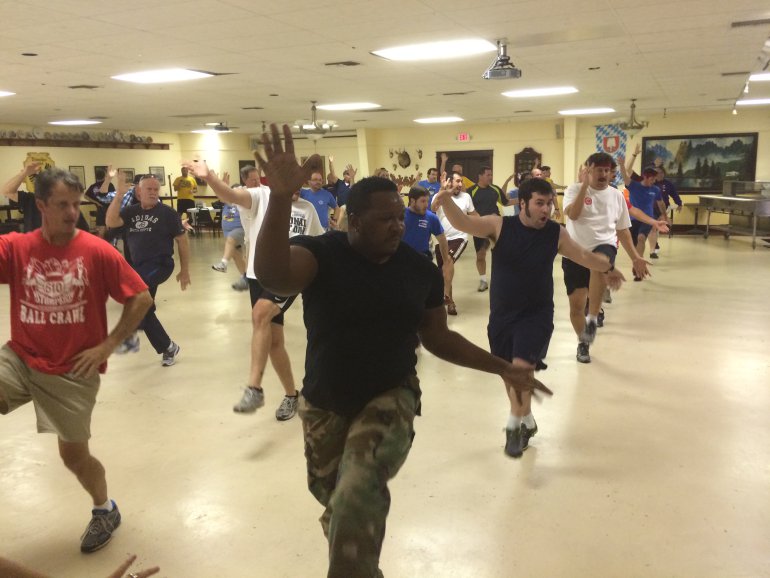 WGNO file photo of 610 stompers practicing their routine