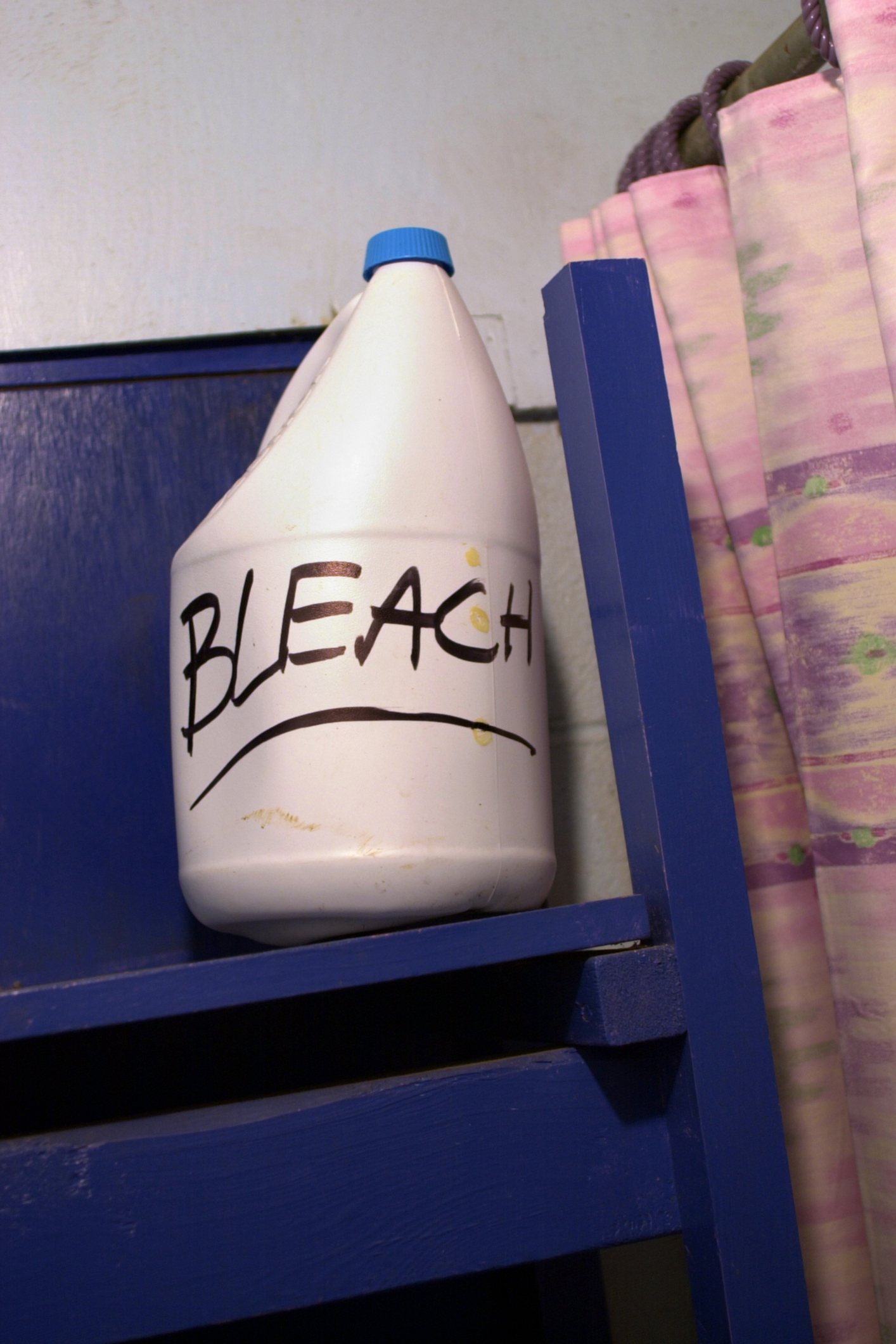 This bottle of bleach should stay on the shelf!