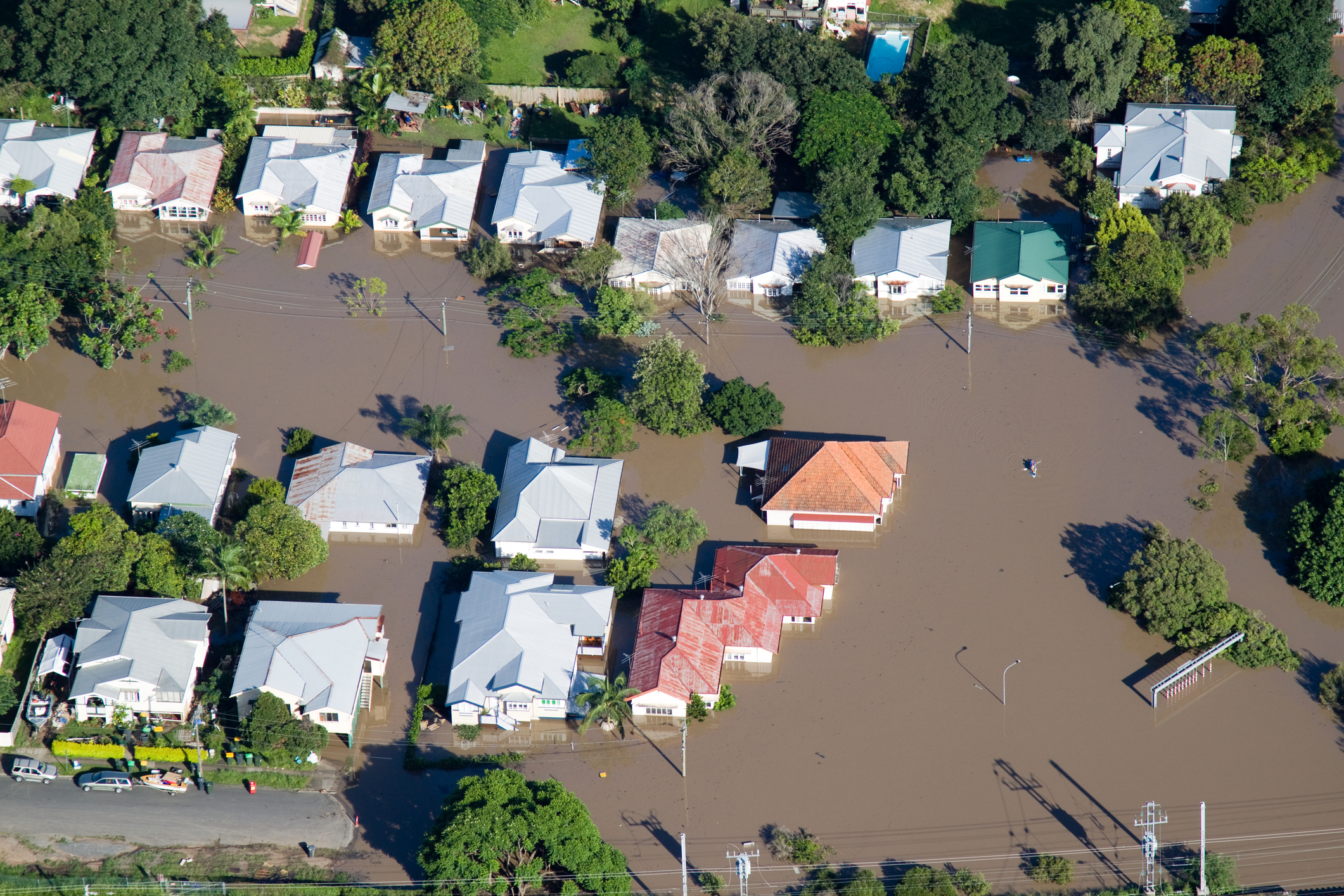 Recovery from a flood is a lengthy process.