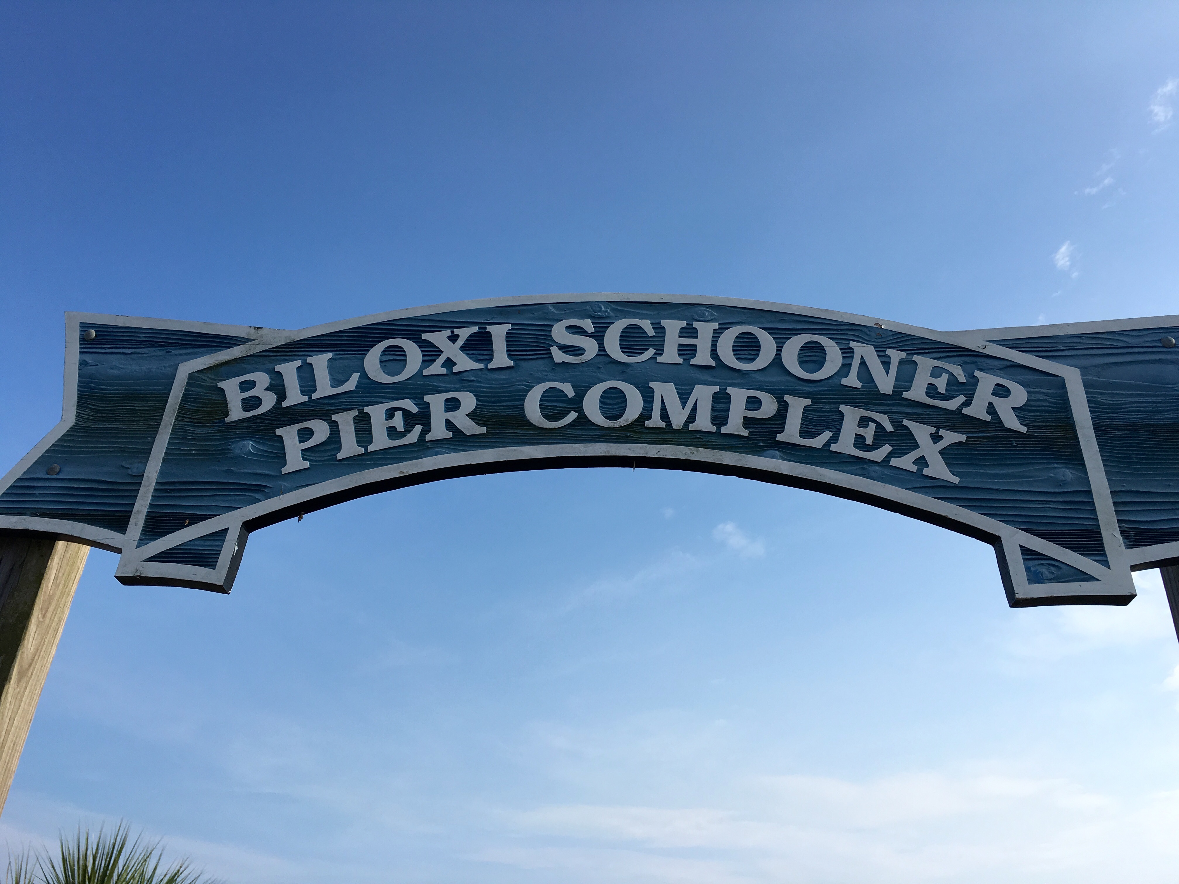 Look for this banner at the Biloxi waterfront.