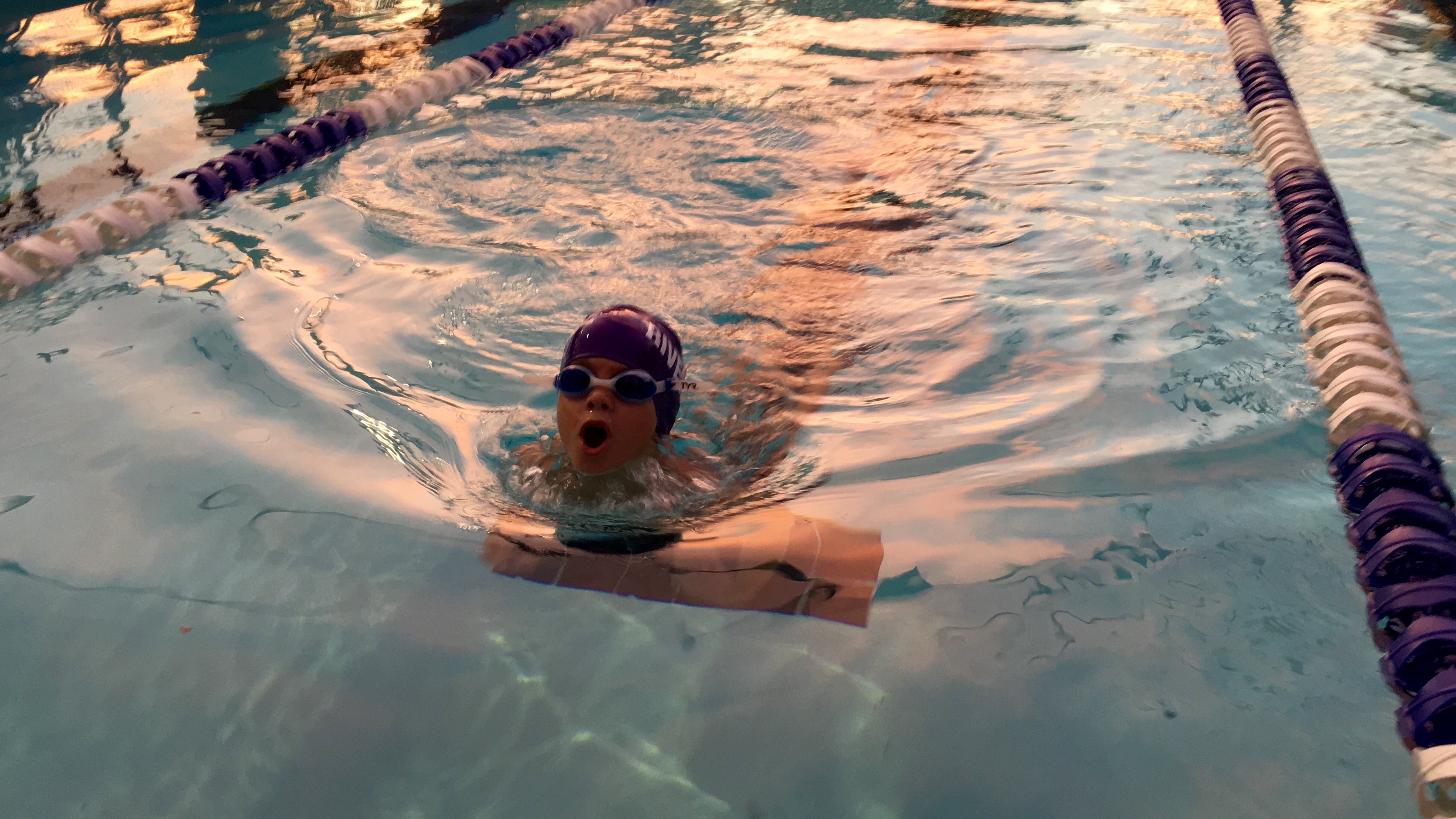 Swimming at the hotel pool across town can be fun too!