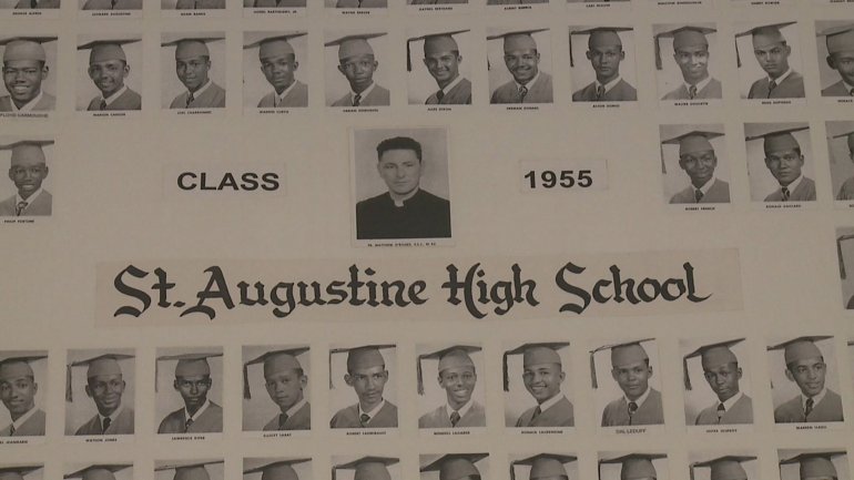 St. Augustine High School first graduating class (WGNO-TV)