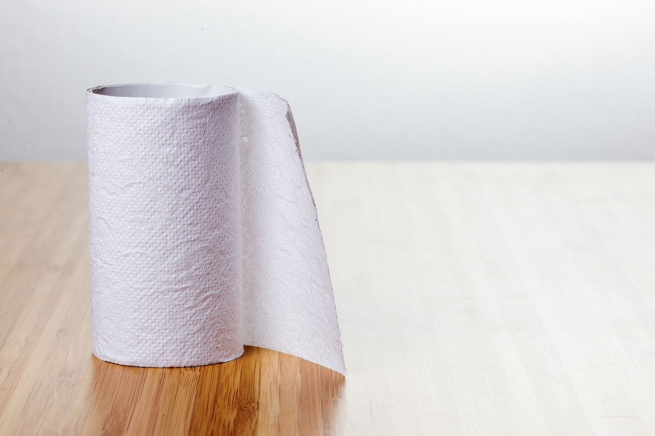 Plain white paper towels can be used for blotting and drying.