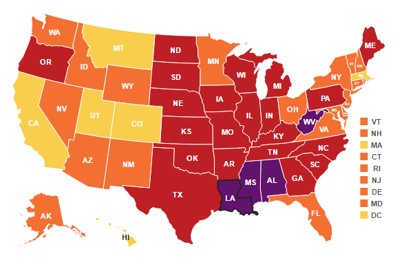 Courtesy: stateofobesity.org