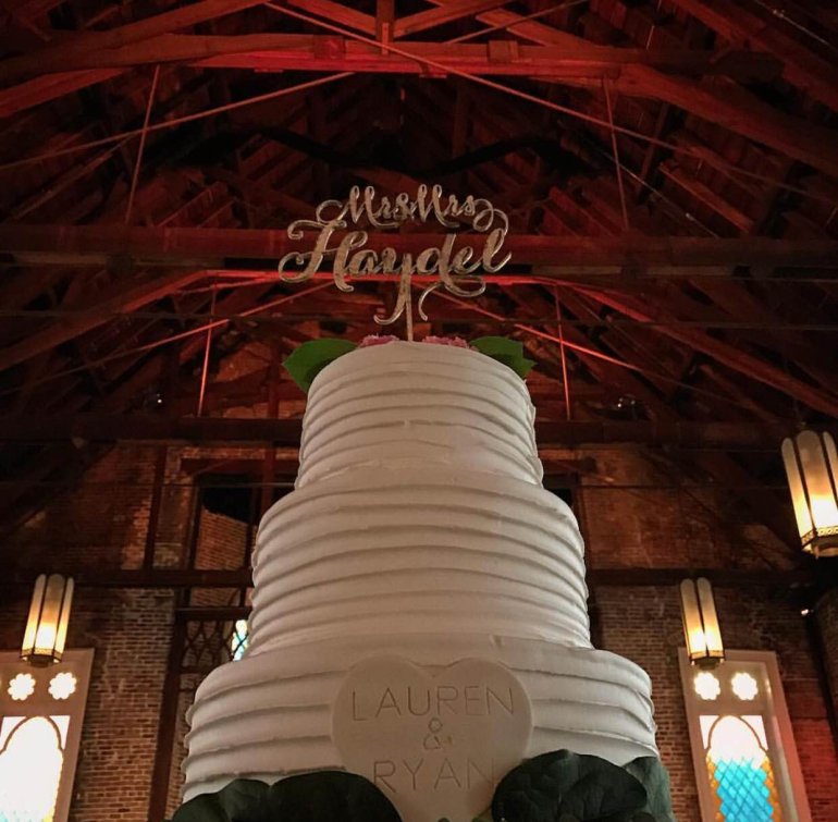 Haydel Wedding Cake (Lauren Thom)