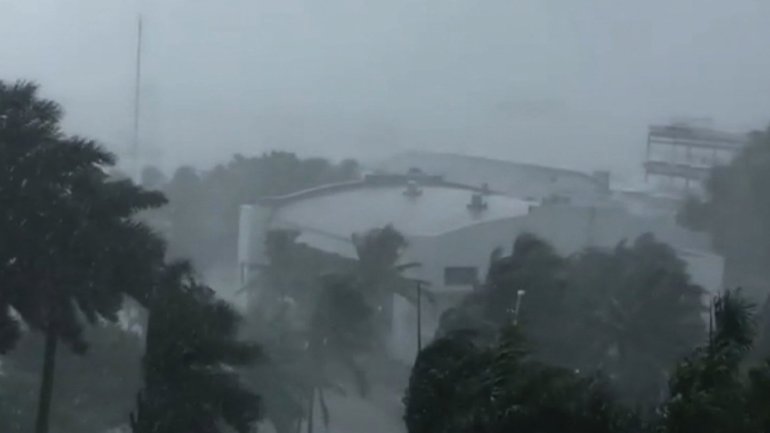 Hurricane Matthew hits Florida on October 7, 2016 causing major destruction.