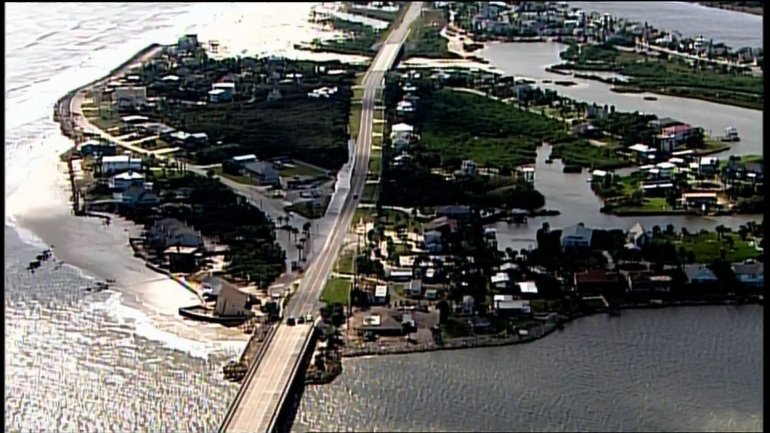 **Embargo: Jacksonville, FL** Aerial images displaying the aftermath of Hurricane Matthew in Jacksonville, Fl on Oct 8. 201