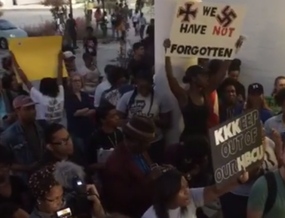 protests-at-dillard-university