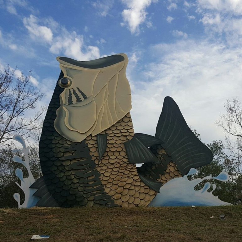 Photo of a previous decorated bonfire courtesy Blood, Sweat and Bonfires Facebook page