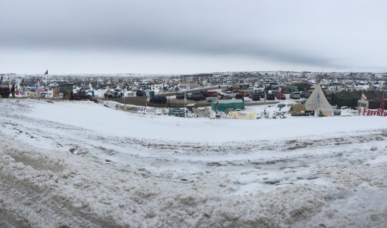 On Sunday, December 4, 2016 afternoon, Standing Rock Sioux tribe members and their allies celebrated, crying tears of joy, over the fact the Dakota Access Pipeline project would be rerouted away from land that's deemed sacred.