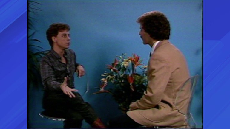 Mark Hamill and Jerry Hayes in 1984