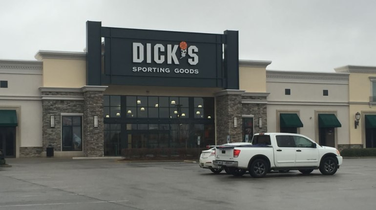 Dick's Sporting Goods will open at Bridge Street in February 2016. (Photo: Shane Hays/WHNT News 19)