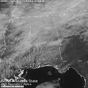 Visible satellite imagery