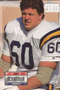 Adam Schreiber, when he played with the Vikings
