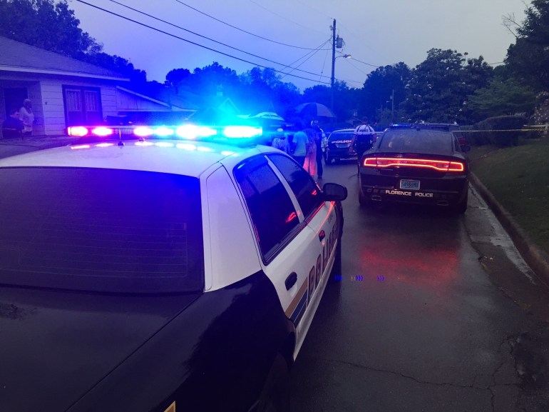 A picture from the scene at Redbud Street (Photo: Carter Watkins/WHNT)