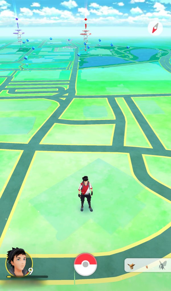 This map of downtown Huntsville from Pokemon GO shows several Pokestops around Big Spring Park. Downtown Huntsville Inc. will release 25 additional lures on Friday for the Street Food gathering. All Pokemon GO players are encouraged to come join in the fun!