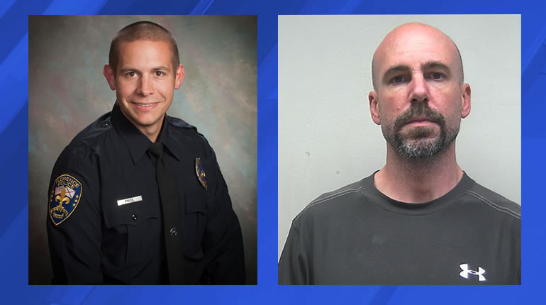 Detective Michael Price, left, and Chris Kilpatrick, right (Photos: Florence Police Department)