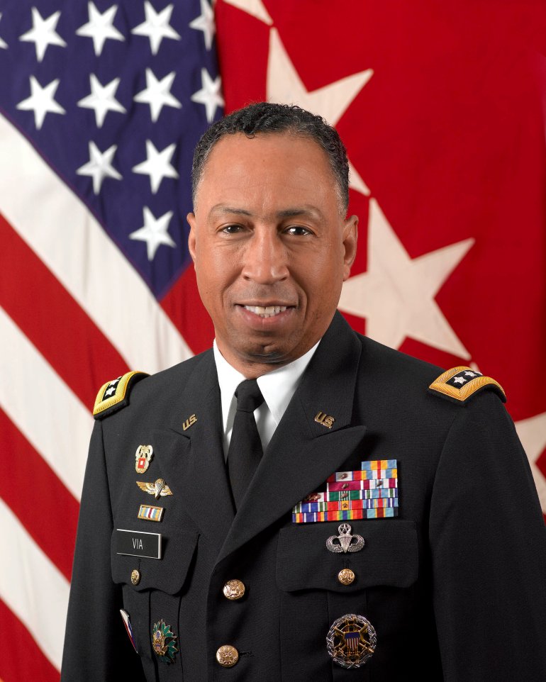 Gen. Dennis L. Via (Courtesy: US Army)