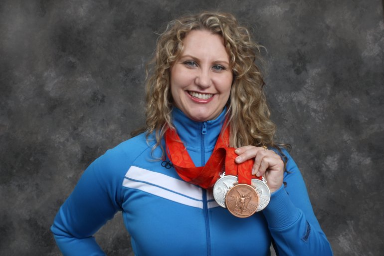 Margaret Hoelzer, a Huntsville native, won two silver medals and one bronze medal at the 2008 Olympics in Beijng, China.