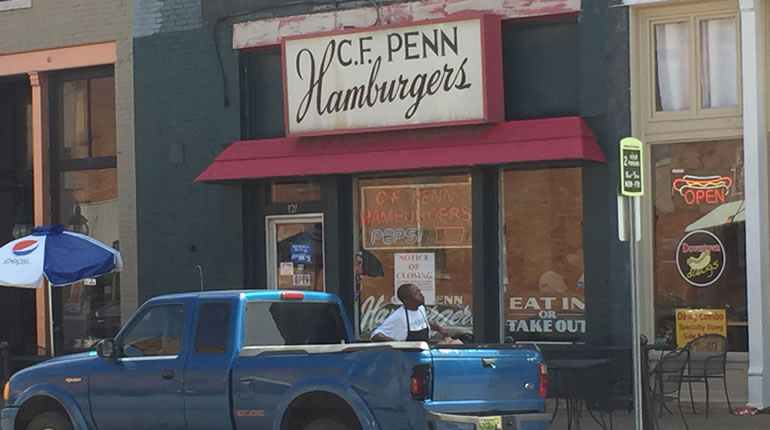C.F. Penn Hamburgers is located at 121 Moulton St E in Decatur. (Photo: Shane Hays/WHNT News 19)