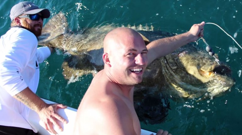Dustin, from South Dakota, got a picture with his fish before releasing it. (Photo: Bigbullyoutdoors.com)