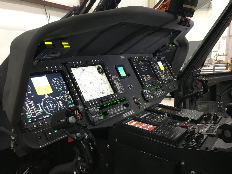 Digital UH-60 Victor cockpit