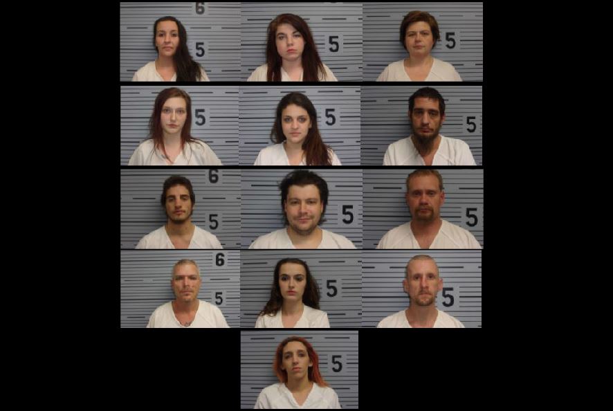 Jackson County Authorities Arrest 13 People In One House During Drug ...