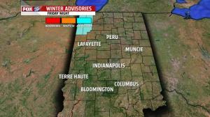 Snow advisory in northwest indiana