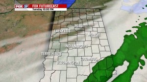 Rain settles southeast this evening