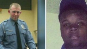 Officer Darren Wilson (left); Michael Brown (right) [Fox2now.com]