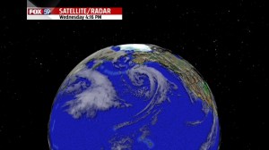Storms/energy line up along the active southern jet stream