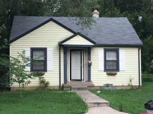 This is the house where the woman was found chained up