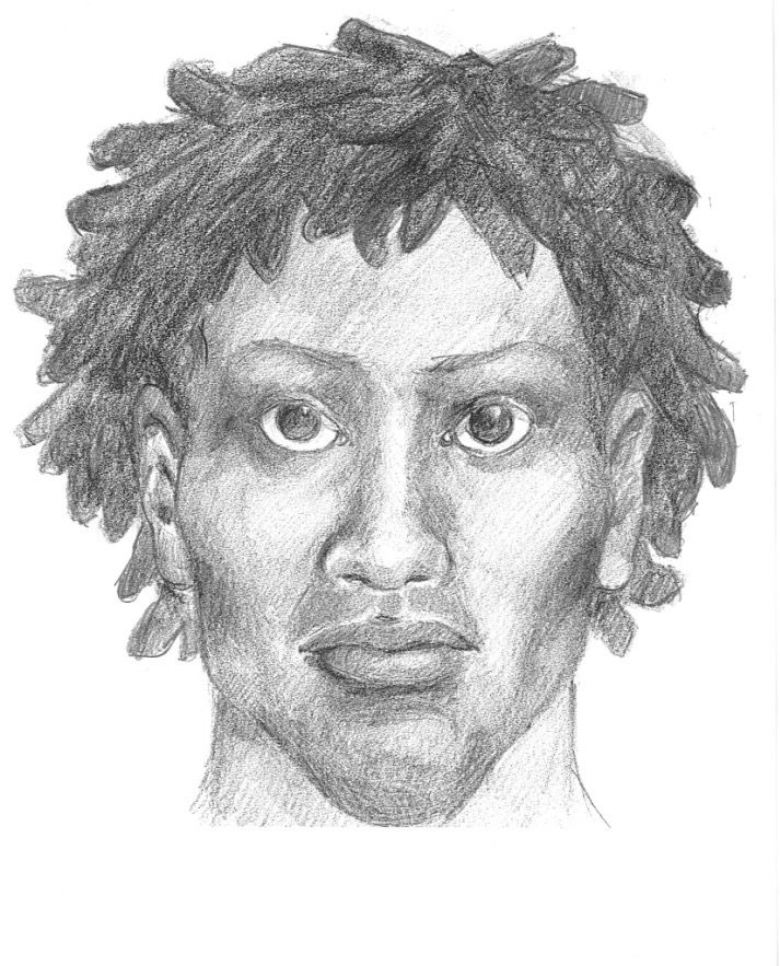 The Norman Police Department released a sketch of the man accused of a robbery at an apartment complex.