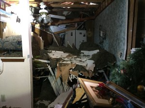 Damage from explosion
